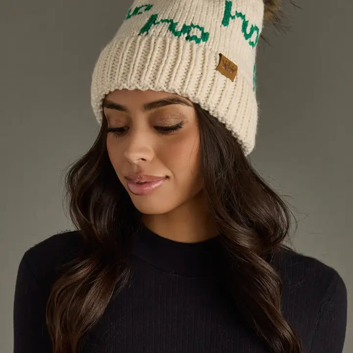 Ho Ho Ho Pom Hat