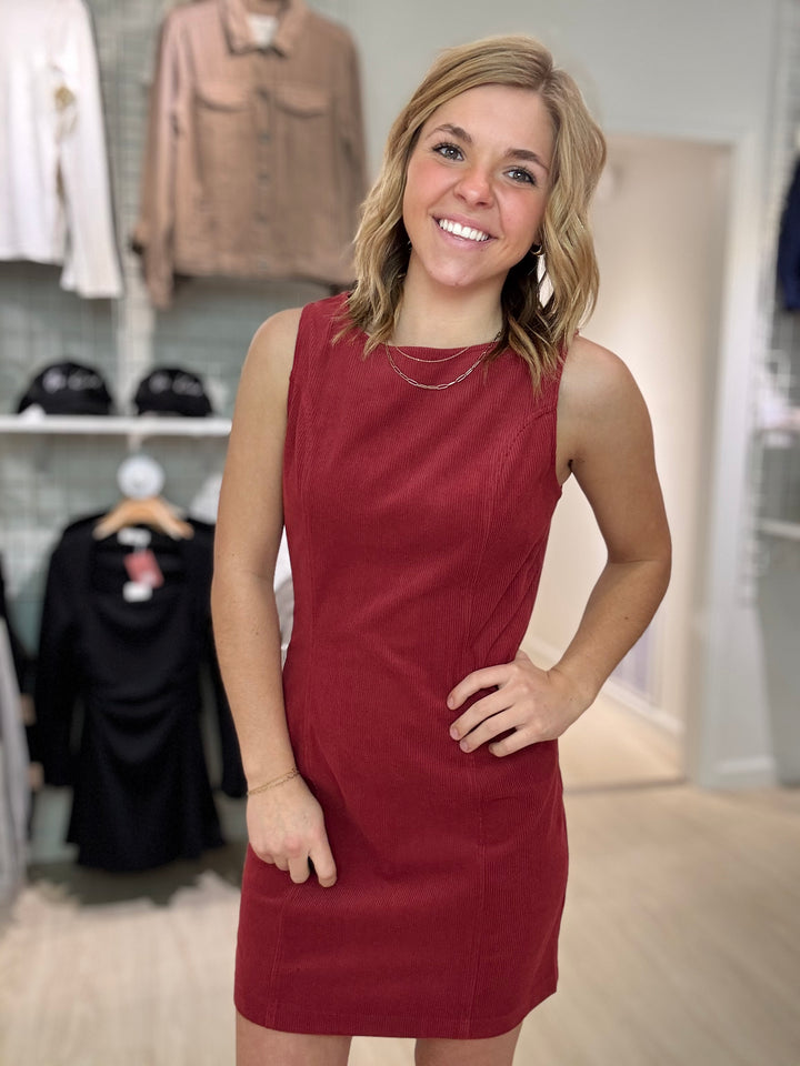 Sky Bar Corduroy Dress