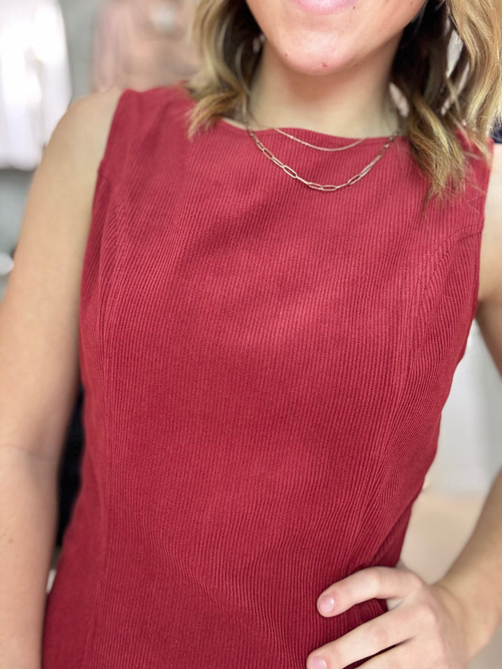 Sky Bar Corduroy Dress