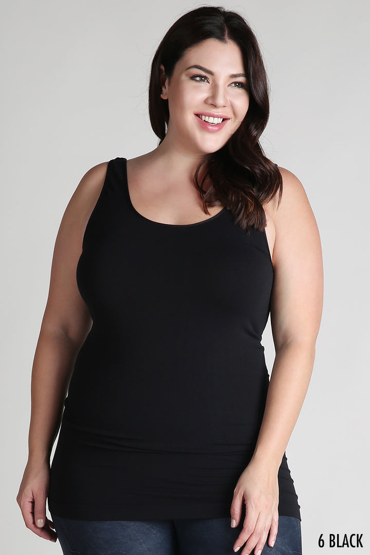 PLUS | NikiBiki Seamless Wear Signature Jersey Tank Top