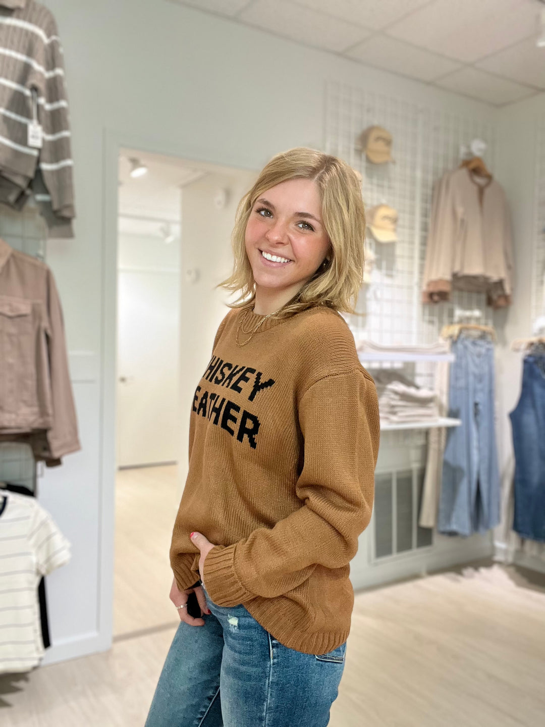 Whiskey Weather Sweater