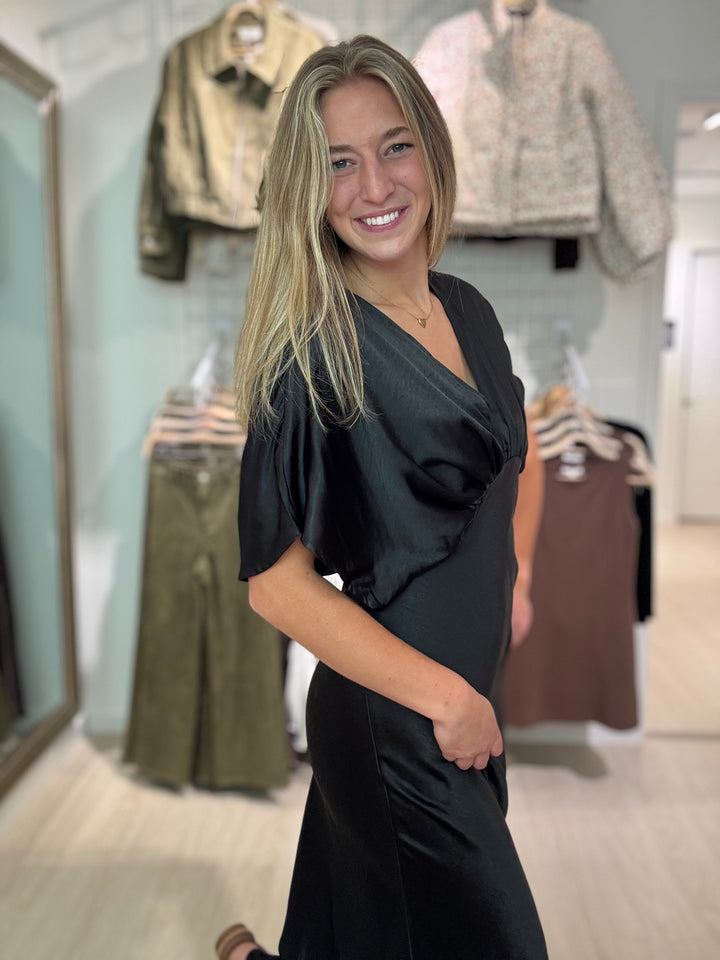 Like Butter Satin Dress