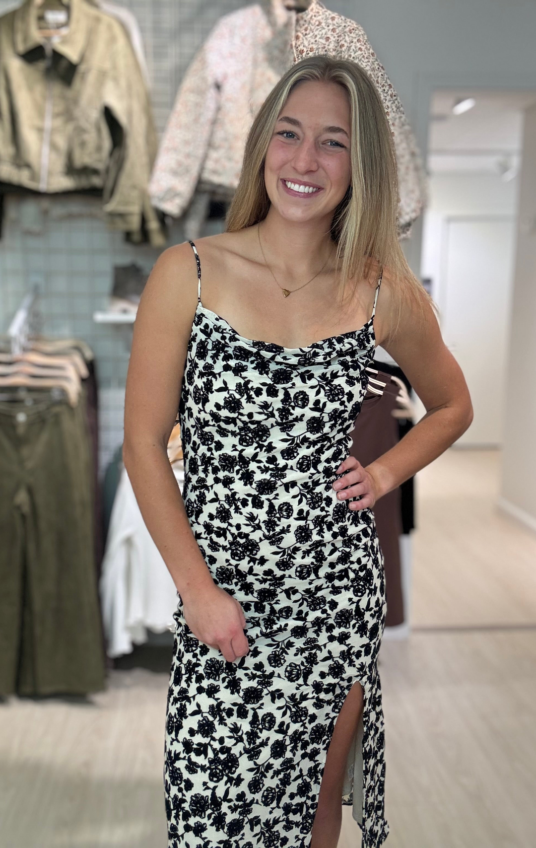 Analogue Nostalgia Midi Dress