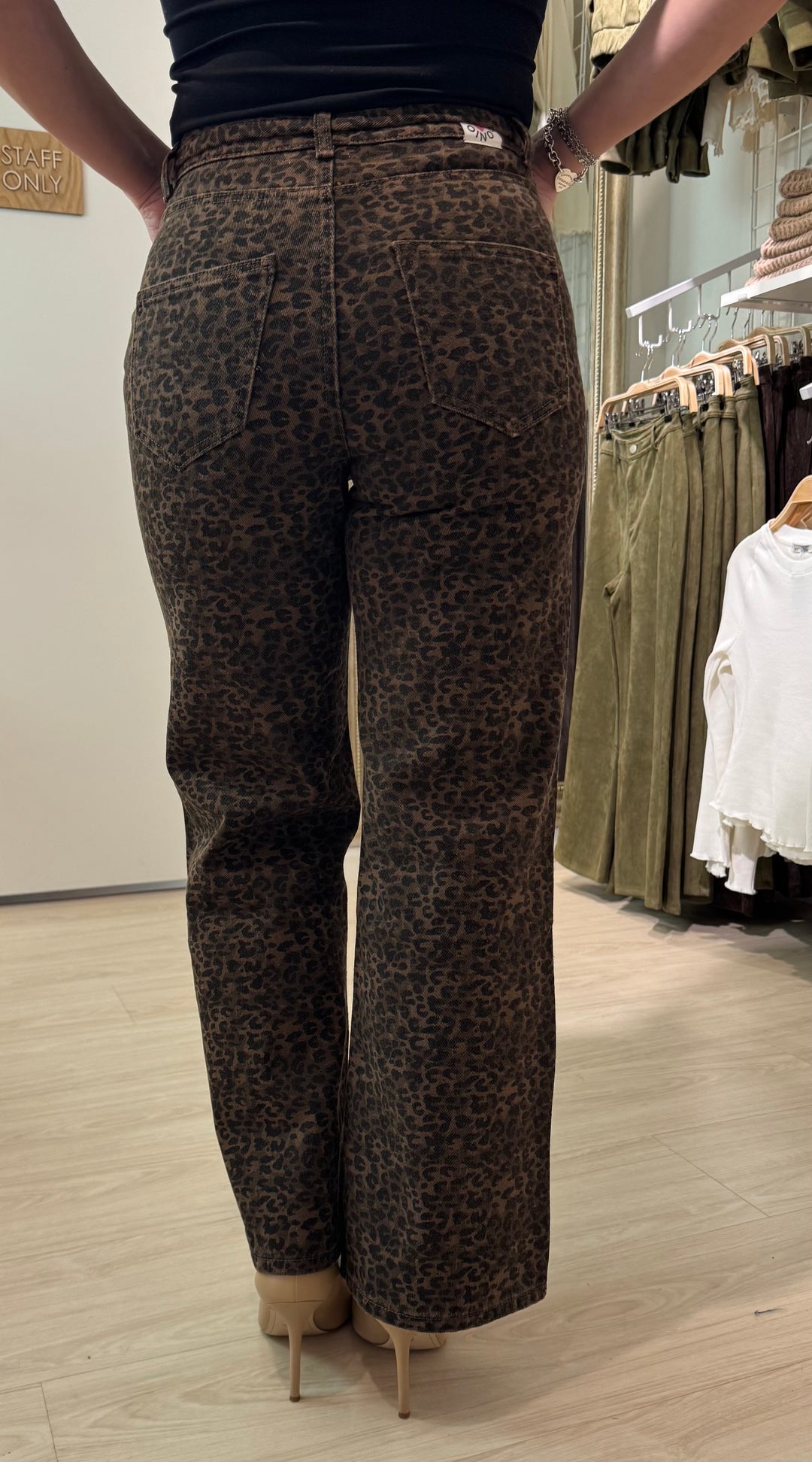 Leopard Printed Pants