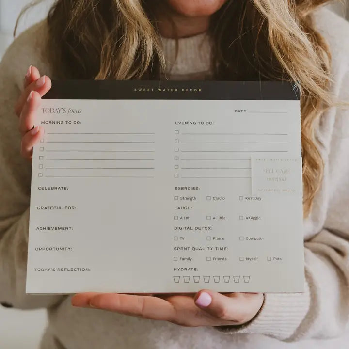 Self-Care Notepad