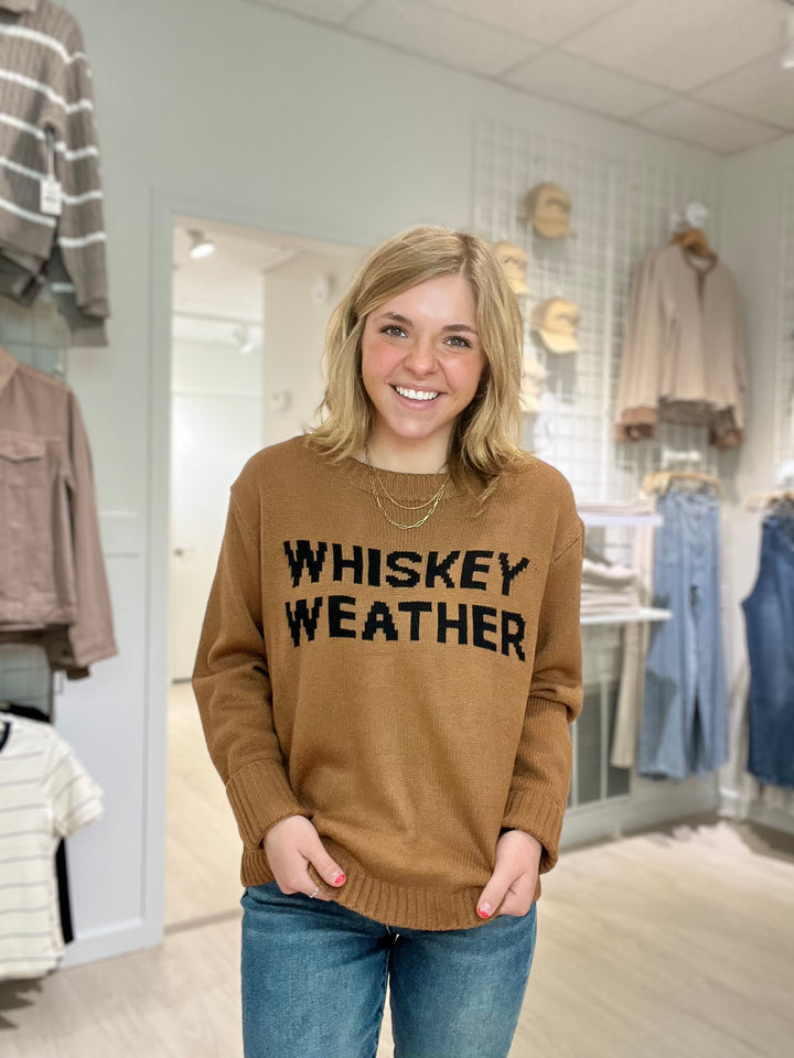 Whiskey Weather Sweater
