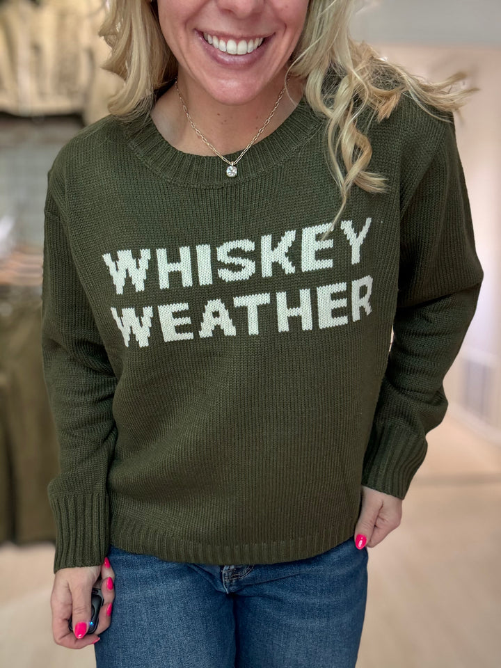 Whiskey Weather Sweater