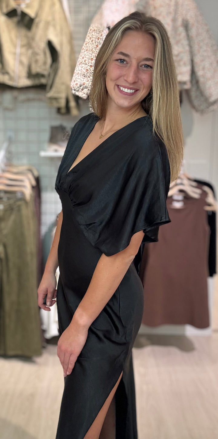 Like Butter Satin Dress
