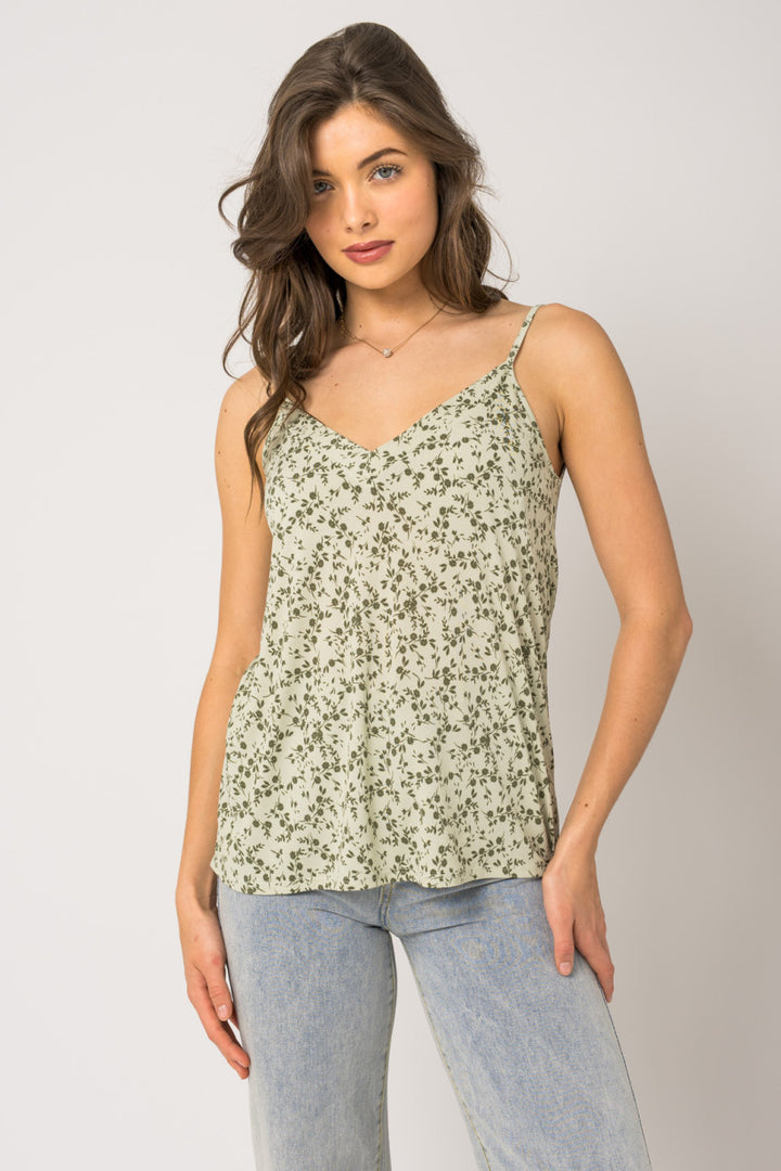Floral Print Cami Tank