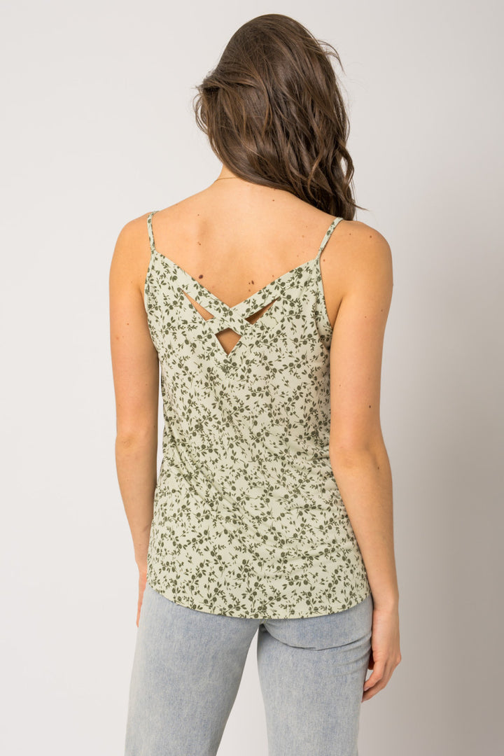 Floral Print Cami Tank