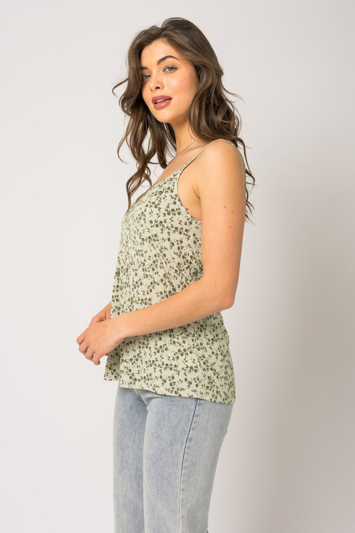 Floral Print Cami Tank