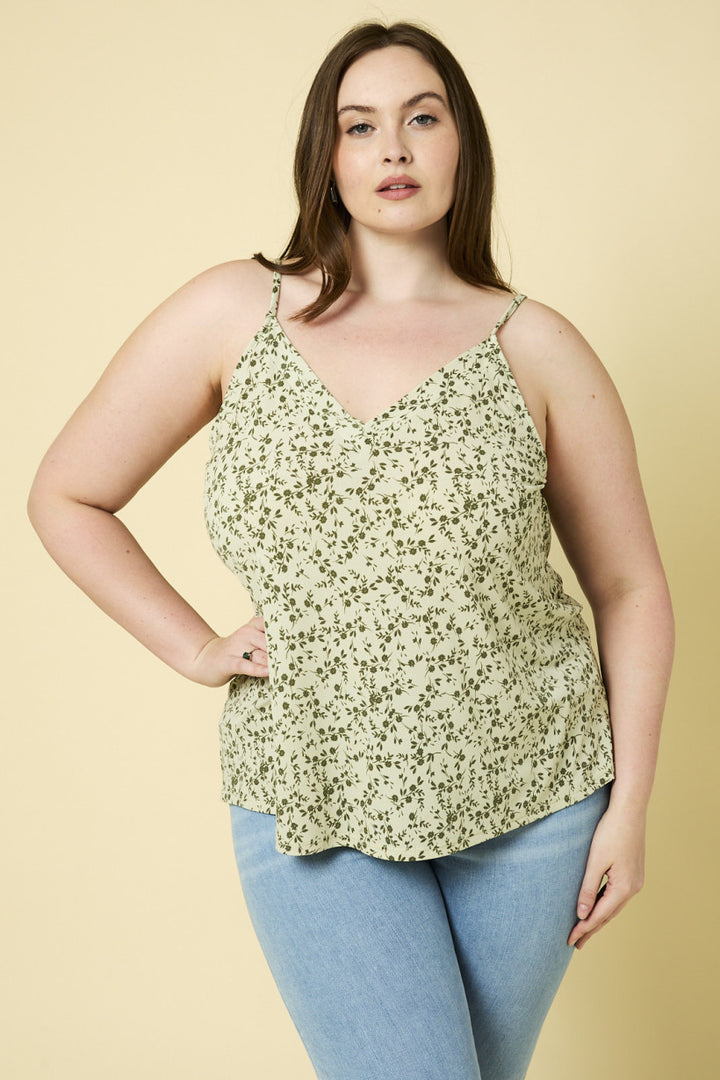 Floral Print Cami Tank