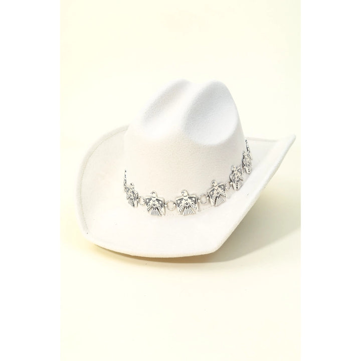 Eagle Chain Strap Cowboy Hat