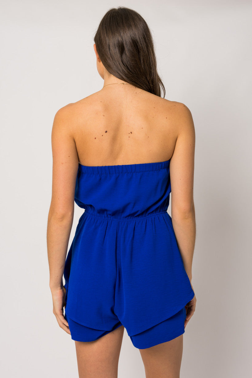 Sleeveless Layered Romper