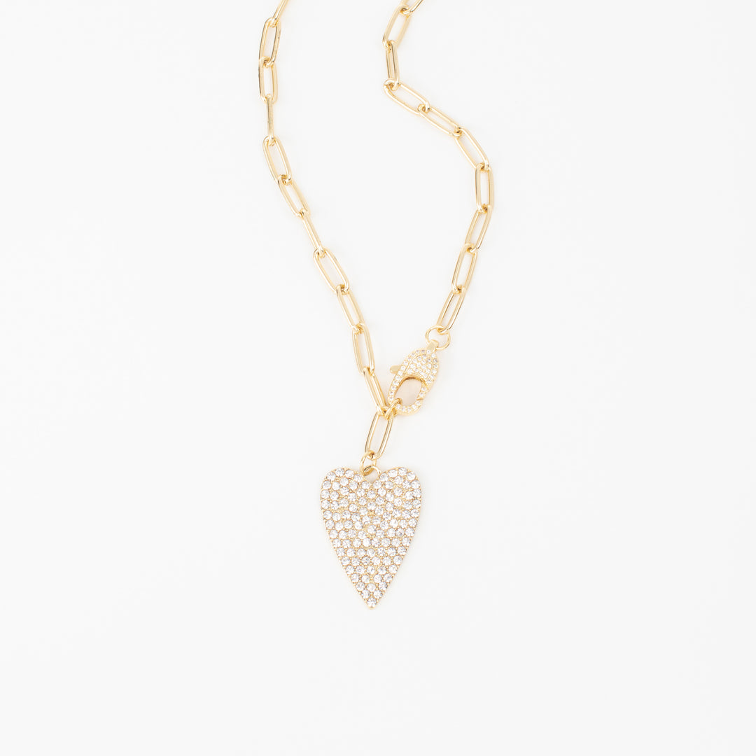Sparkle Heart Necklace