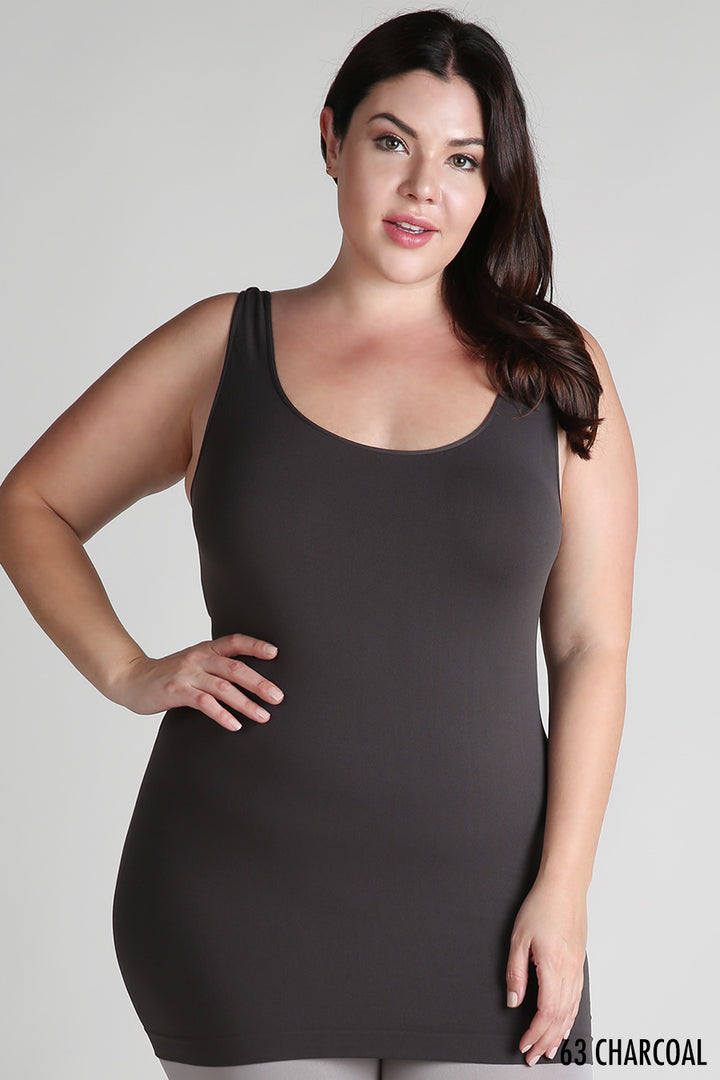 PLUS | NikiBiki Seamless Wear Signature Jersey Tank Top