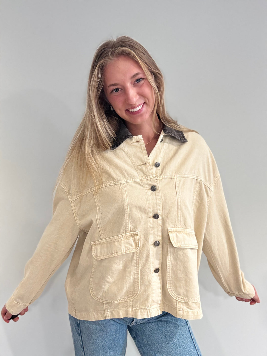 Cream Barn Jacket
