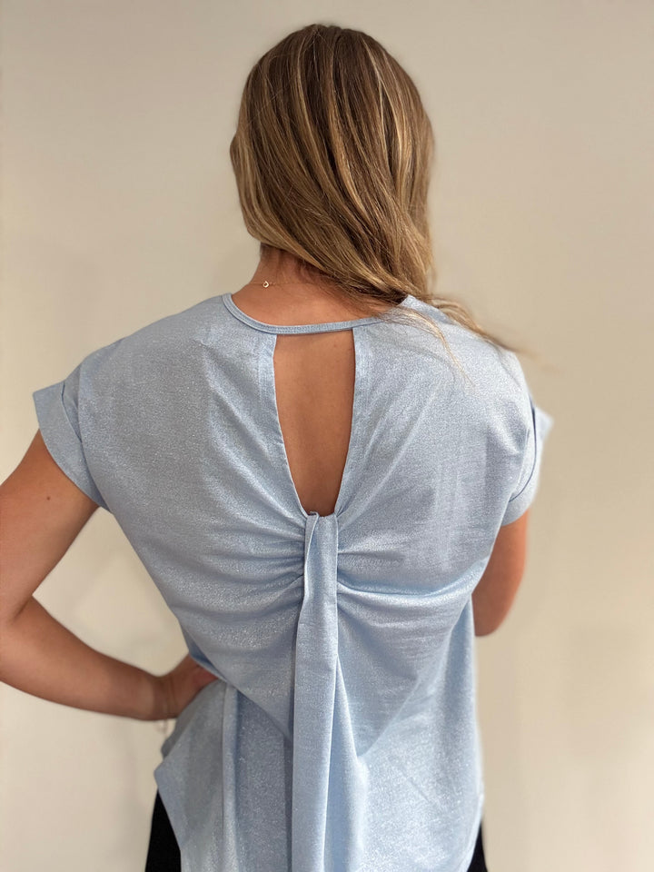 Blue Shimmer Tee