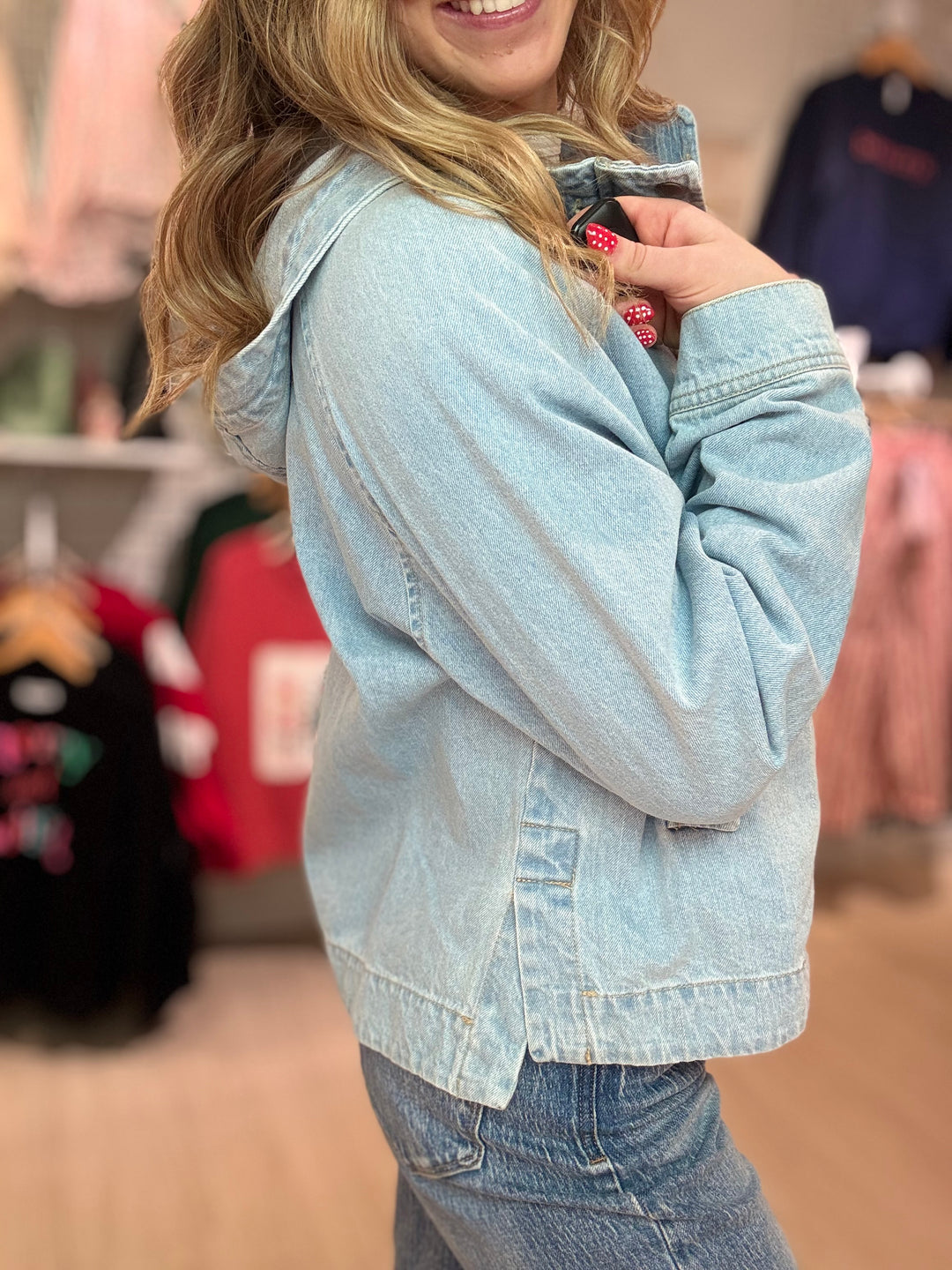 Raglan Hoodie Jacket