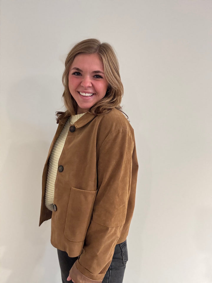 Eryn Suede Jacket