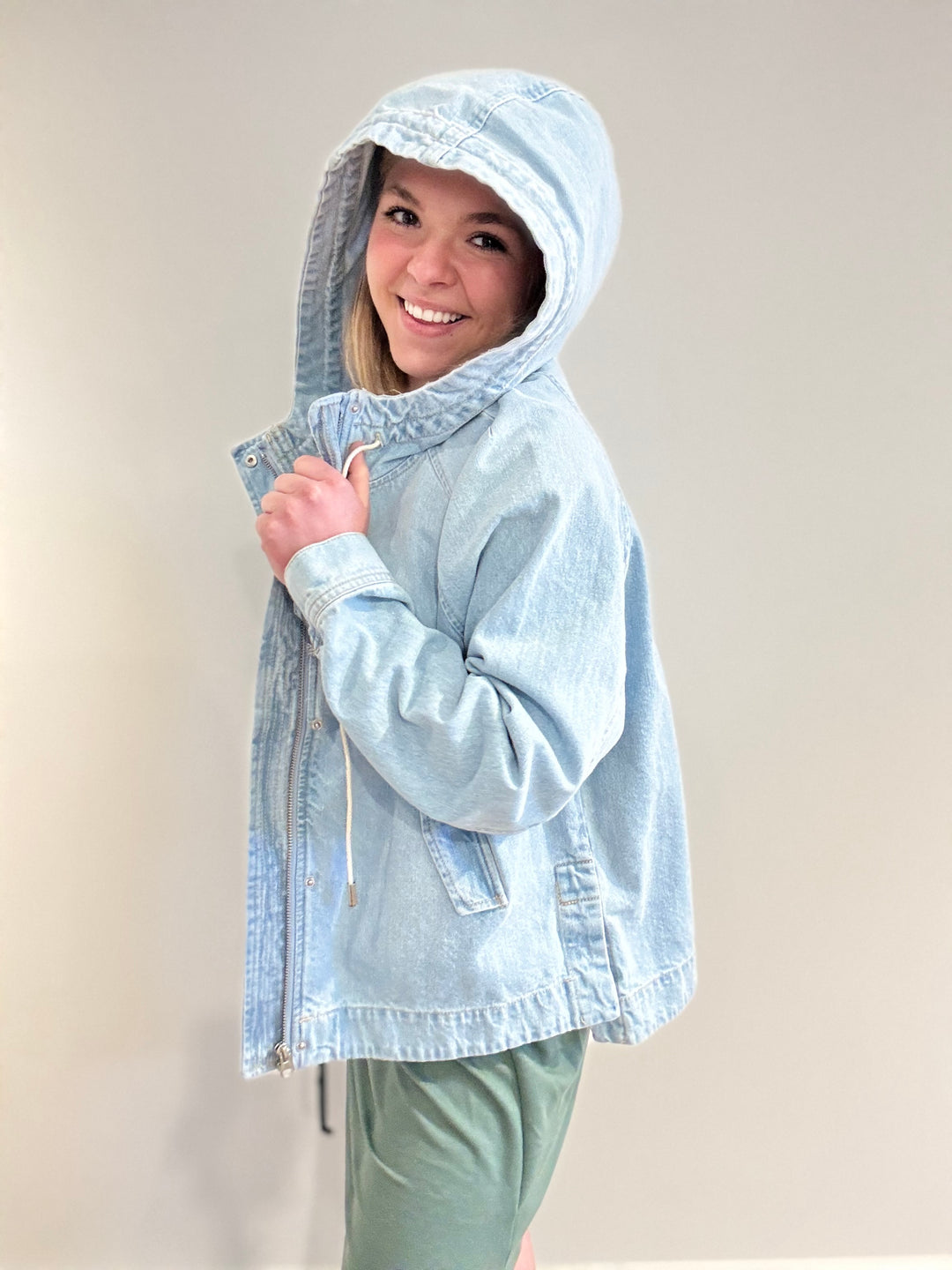 Raglan Hoodie Jacket