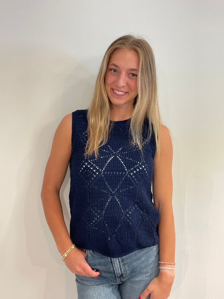 Wave Sweater Tank