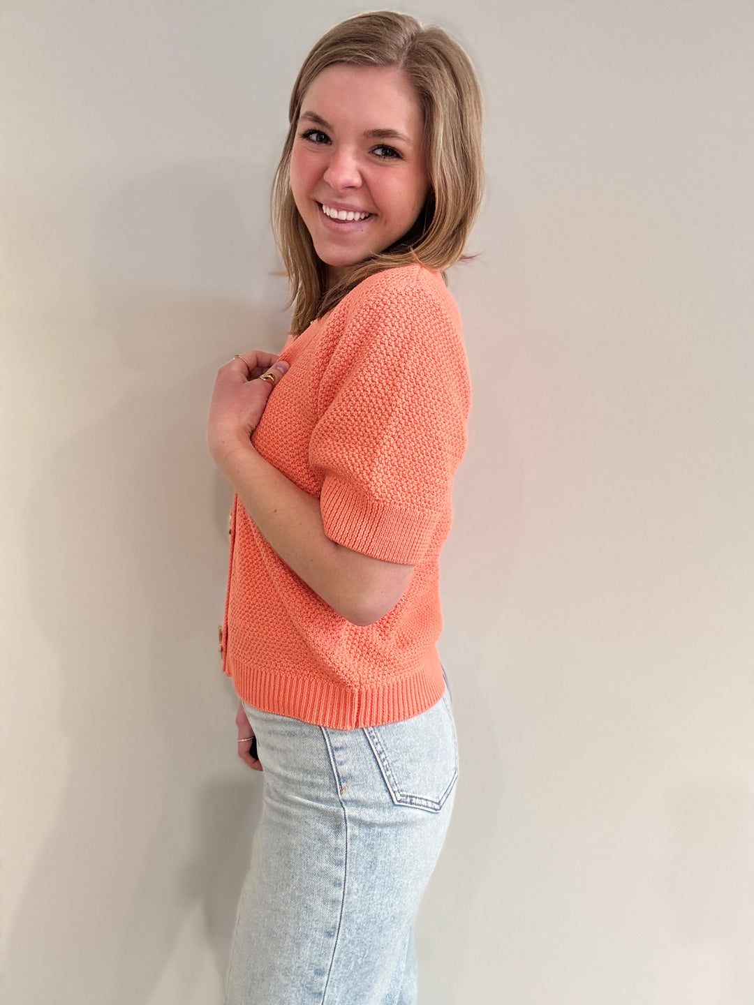 Starfish Short Sleeve Cardi