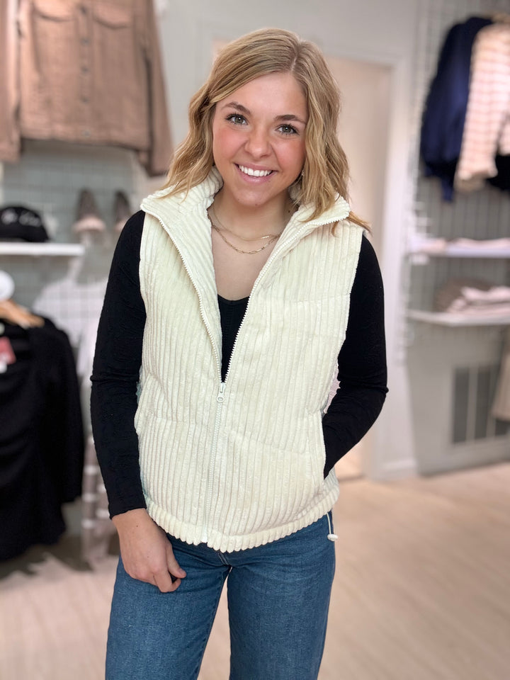 Corduroy Vest
