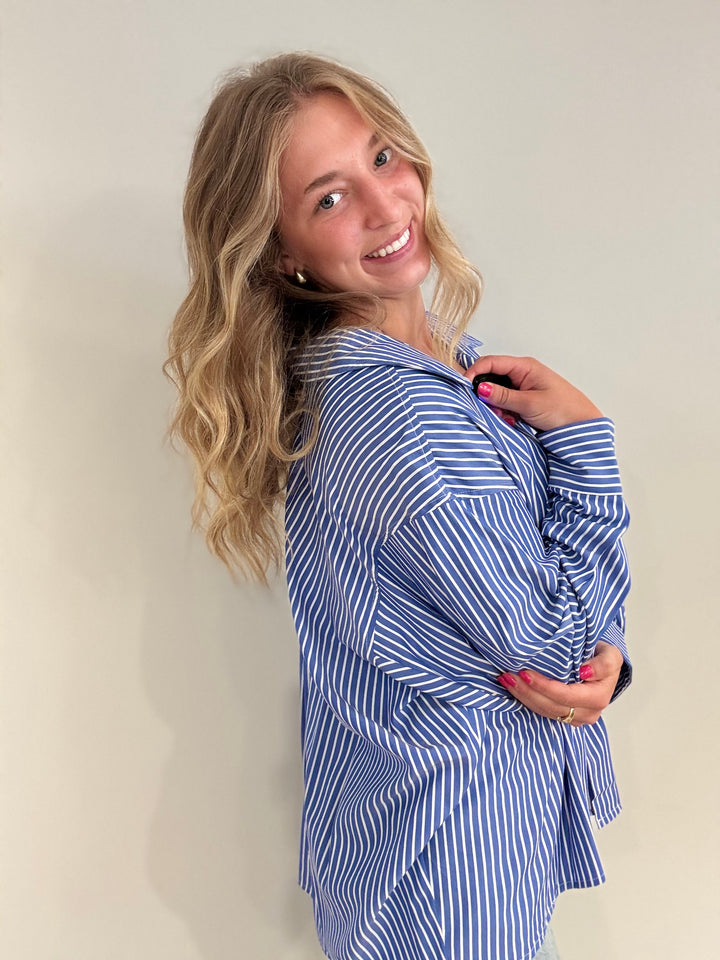 Amanda Button Down