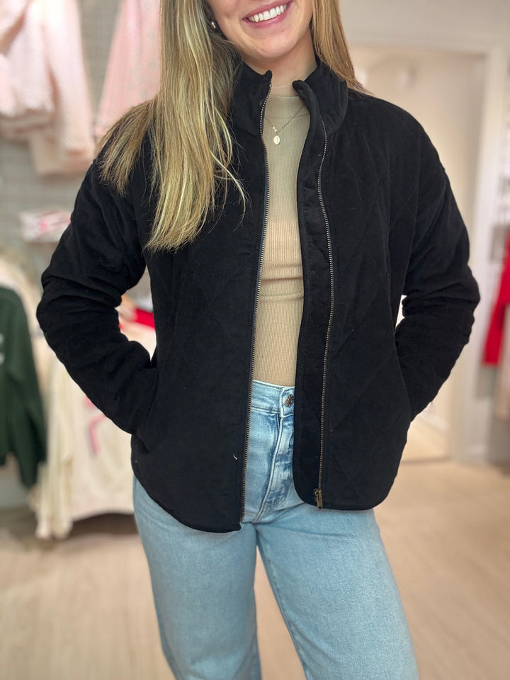 Quilted Corduroy Jacket