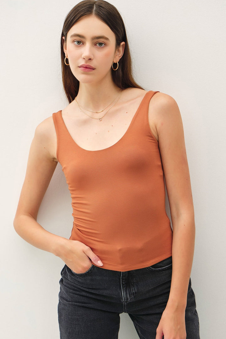 Basic Scoop Neck Tank