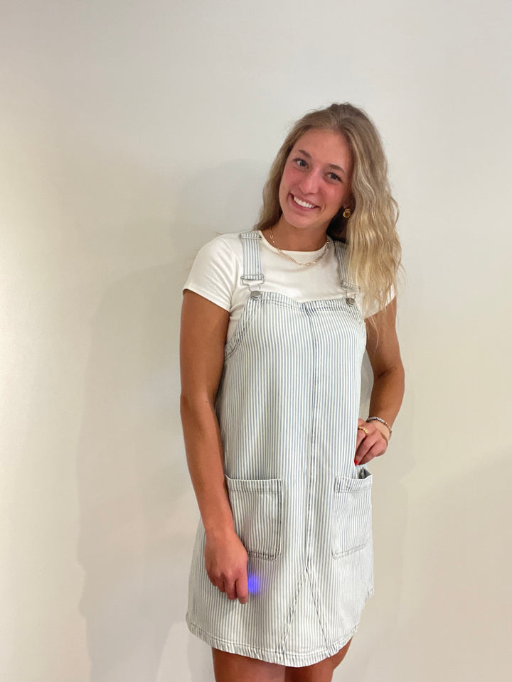 Flirty Little Number Overall Dress