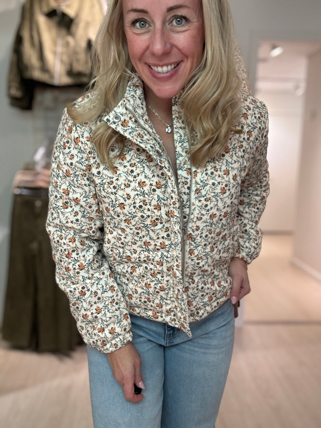 Just Looking Floral Jacket