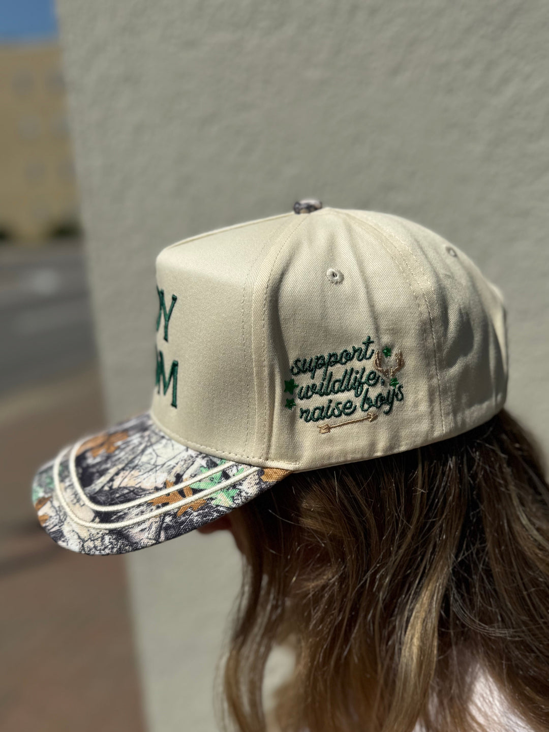 Boy Mom Camo Hat