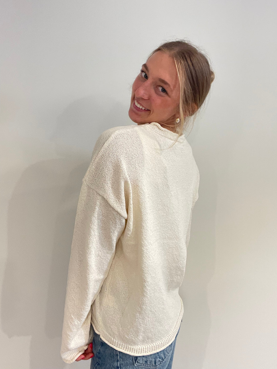 White Sand Sweater