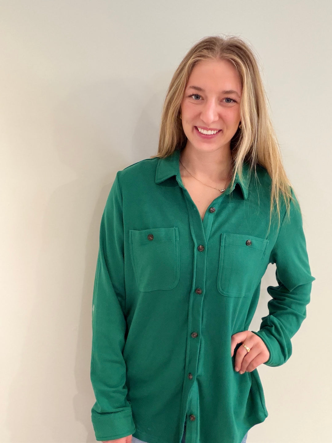 Super Soft Button Up