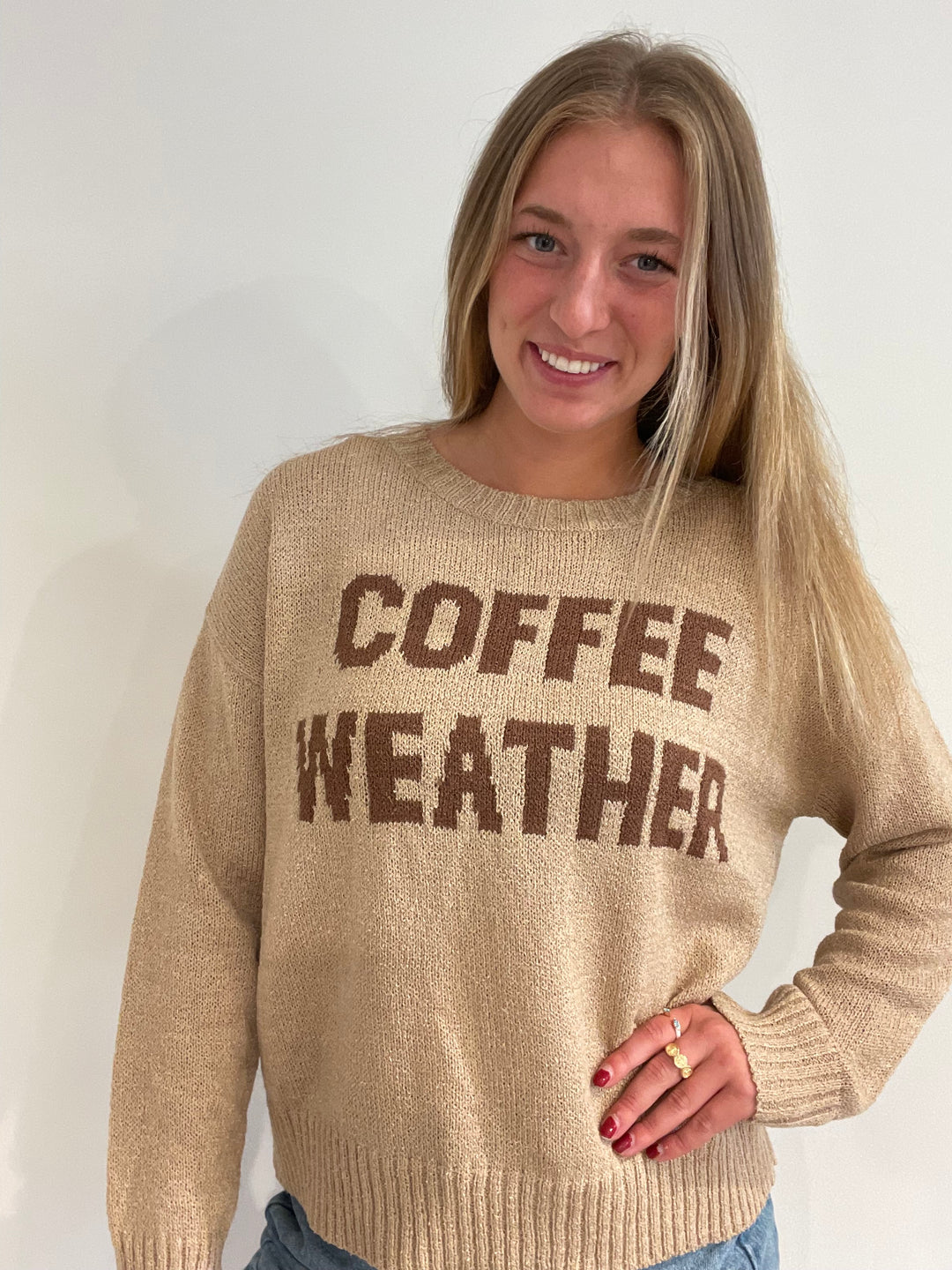 Coffee Weather Sweater