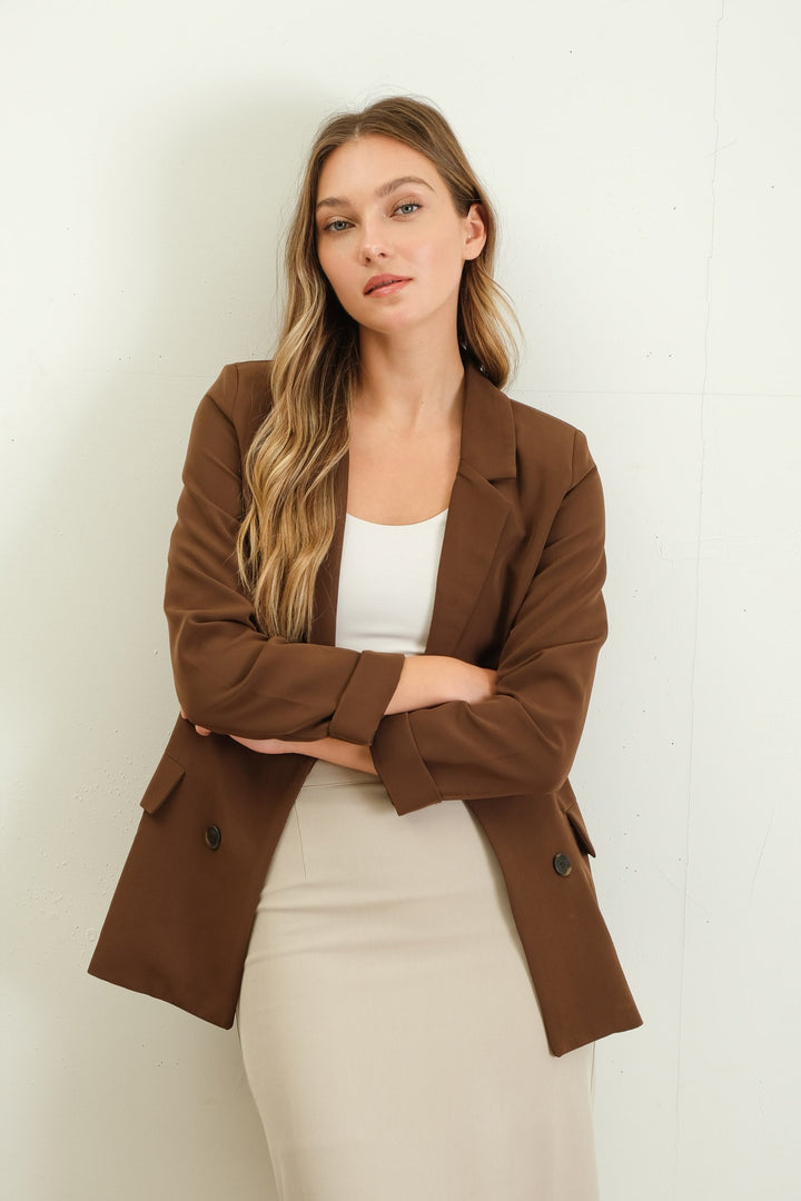 Brown Blazer