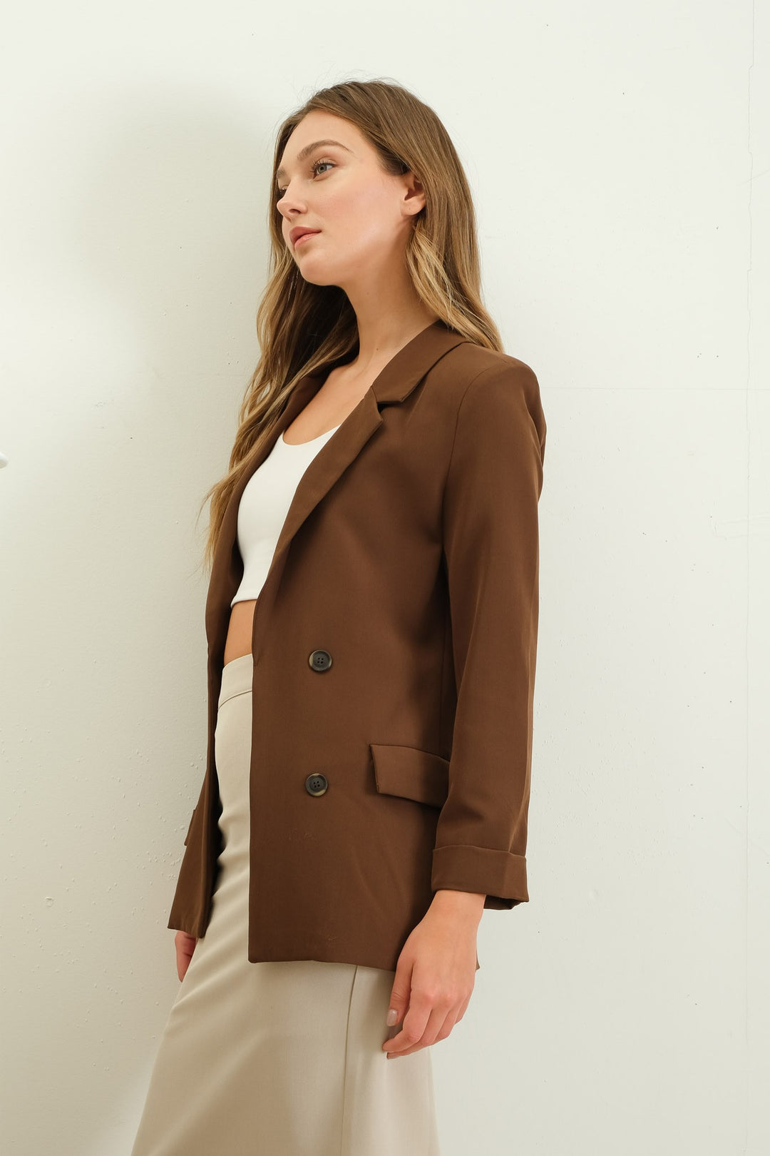 Brown Blazer