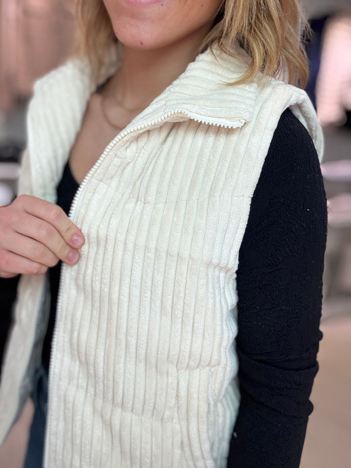 Corduroy Vest