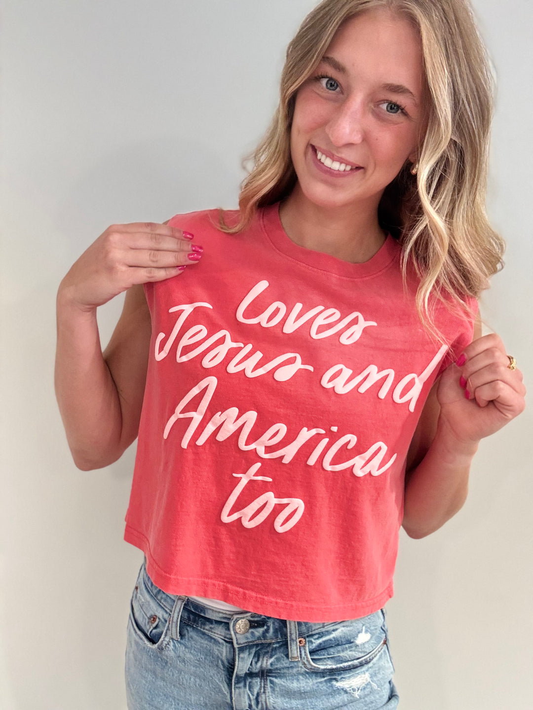 Loves Jesus + America Too