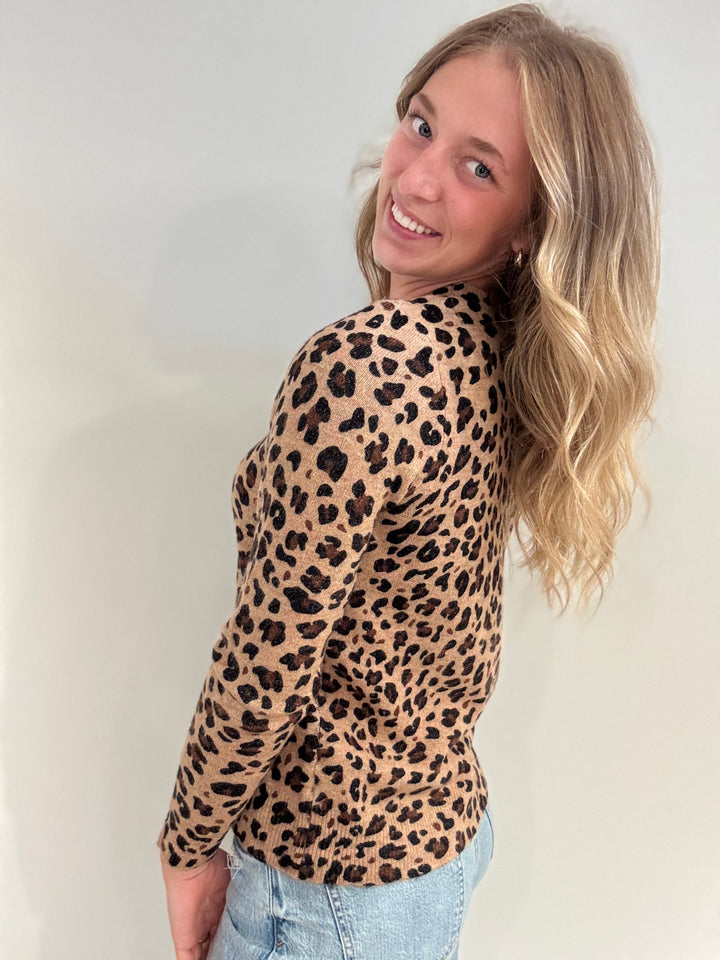 Leopard Printed Sweater