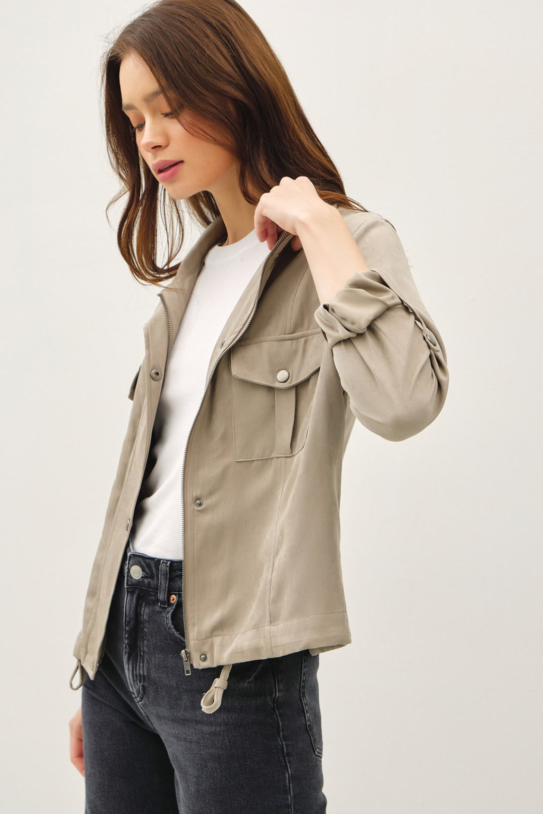 Utility Safari Jacket | PLUS