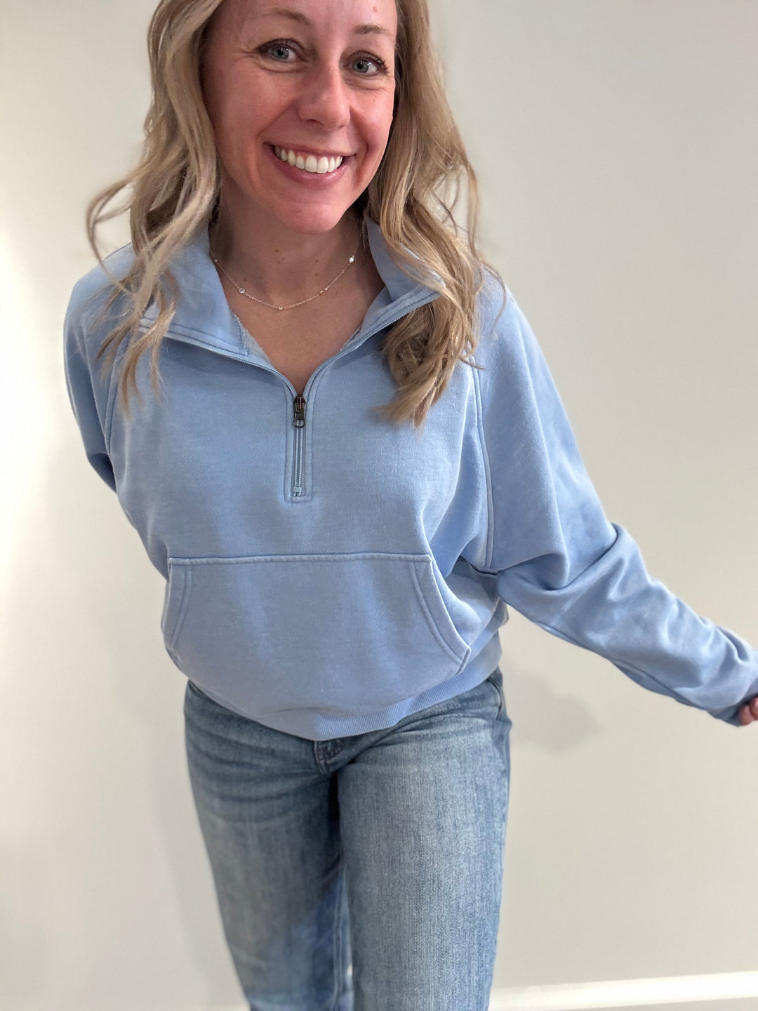 Quarter Zip Sweatshirt