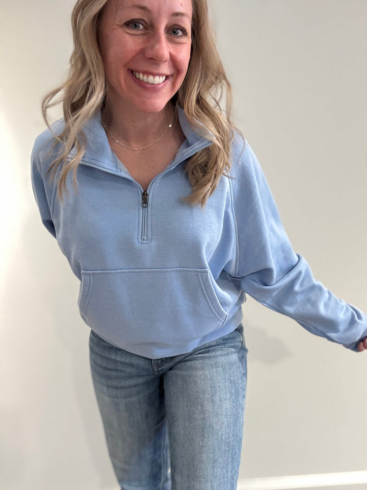 Quarter Zip Sweatshirt