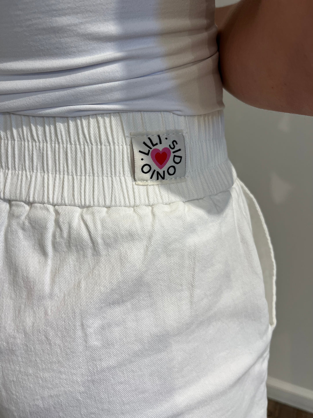 Classic White Shorts