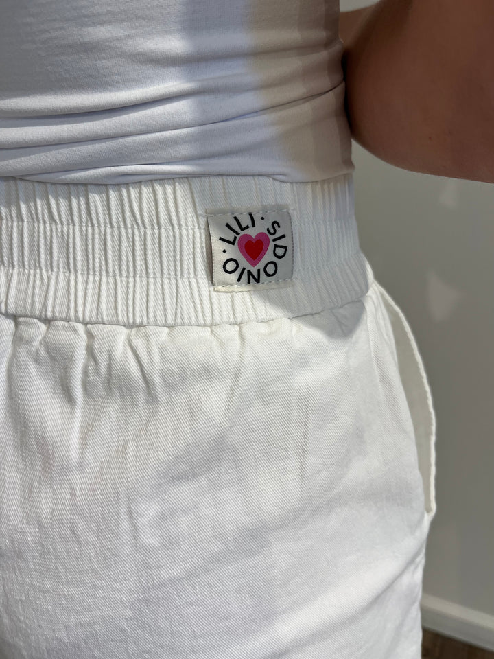 Classic White Shorts
