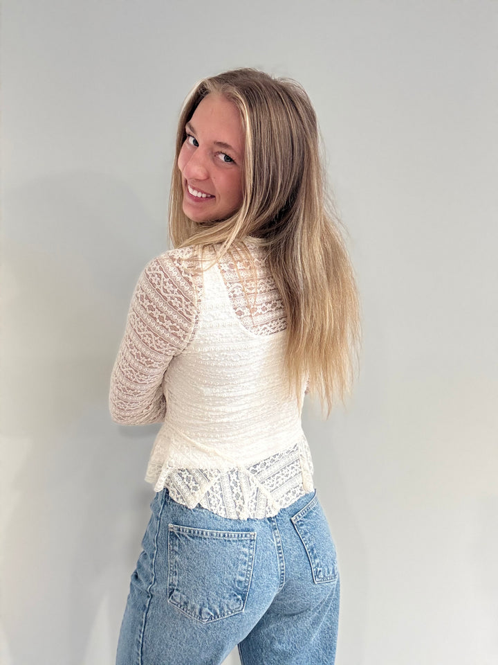 All Over Lace Top
