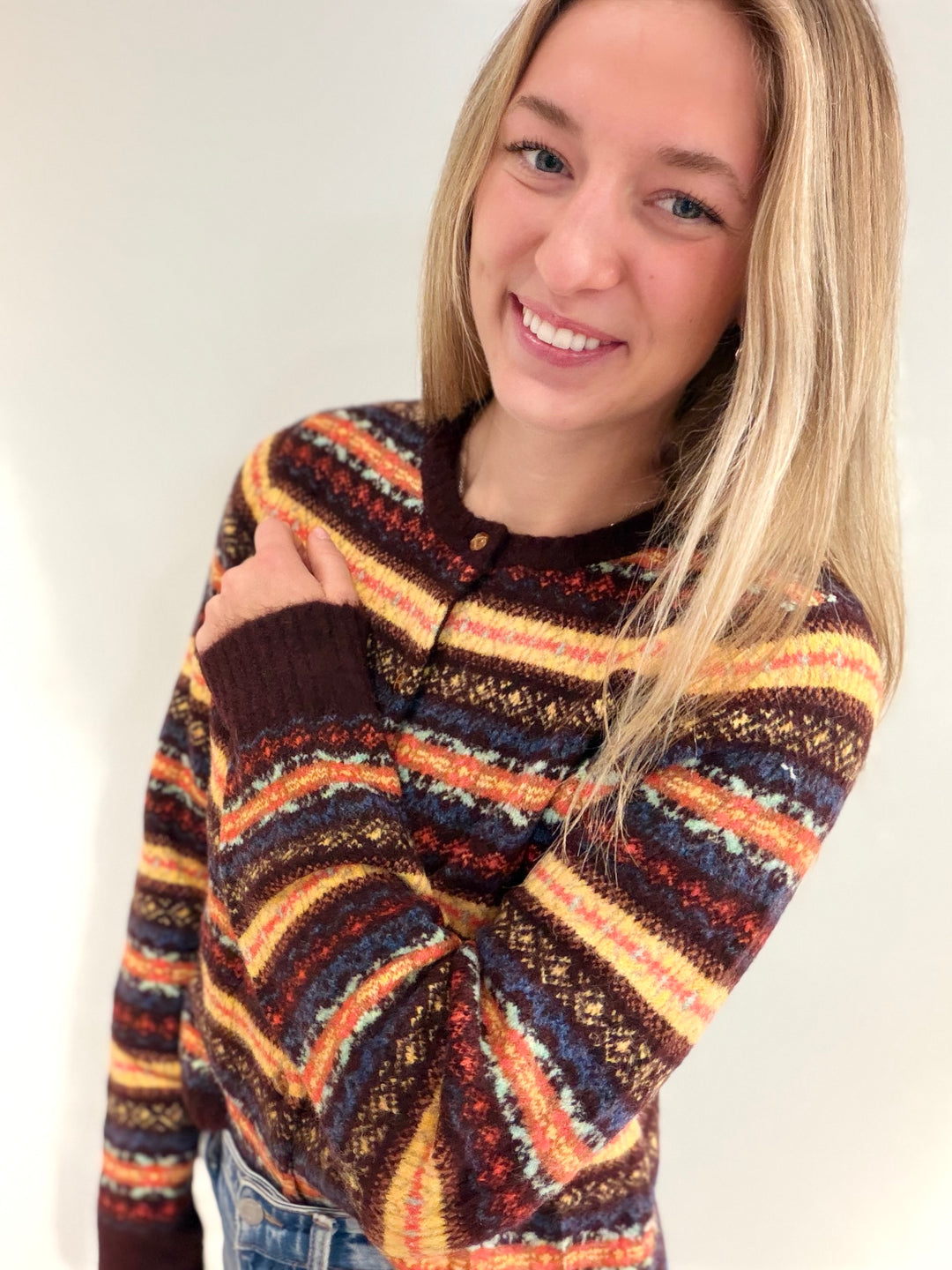 Vintage Fair Isle Cardi