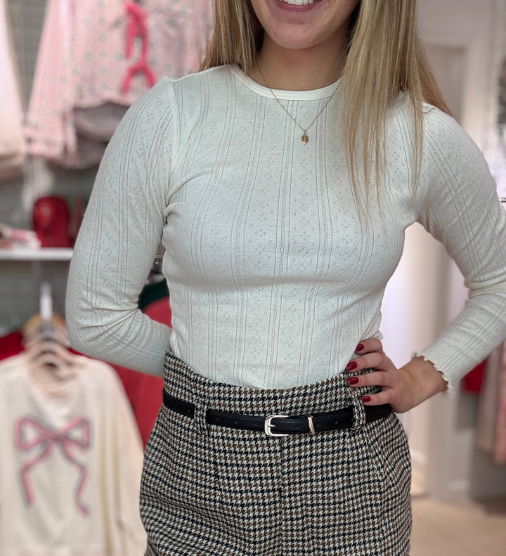 DAZE | Waverly Pointelle Tee